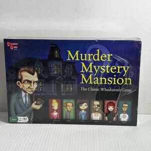 Murder Mystery Mansion Game: University Games, 2008 Edition (New & Sealed)